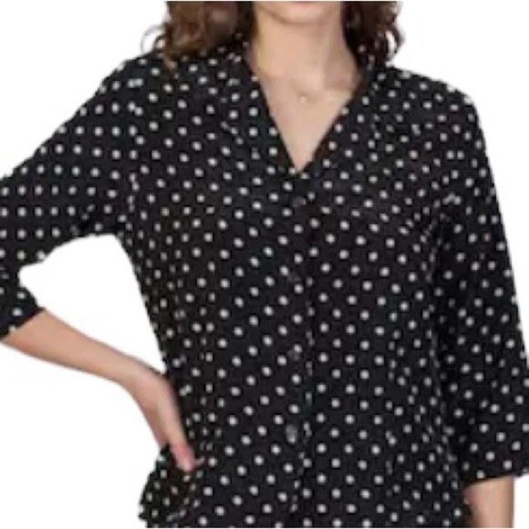 Vintage Cynthia Howie Maggy Boutique 100% silk 2 pc skirt set polka … - Picture 1 of 15